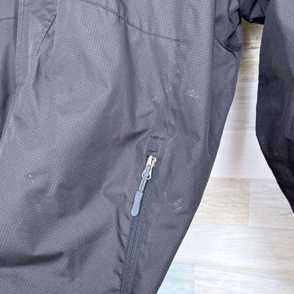 Cricket Wireless Fleece Lined Hooded Winter Jacket Black Employee Uniform Small - Picture 4 of 8